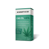SanatioCBD - CBD Öl 2,5% Verpackung